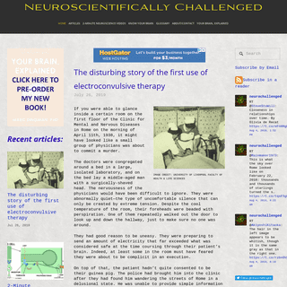 Neuroscientifically Challenged