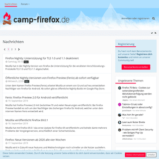 Nachrichten - camp-firefox.de