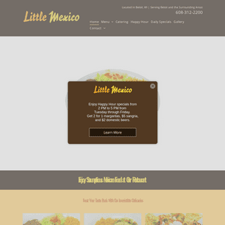 A complete backup of little-mexicorestaurant.com