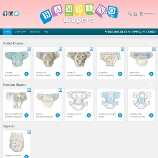 A complete backup of bambinodiapers.com