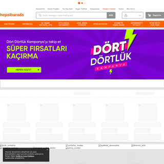 Türkiye'nin En Büyük Online Alışveriş Sitesi Hepsiburada.com