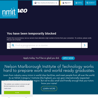 NMIT | Your New Zealand Tertiary Learning Partner