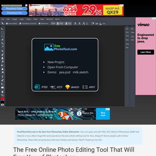 Online Photoshop Free - Web-Based Photoshop Editor