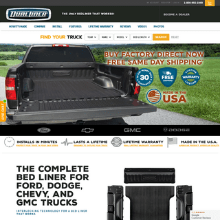 Truck Bed Liners For Ford, Dodge, Chevy, & GMC - DualLiner