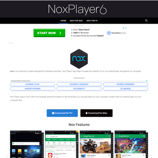 Nox - Android Emulator | Download Nox Player App for PC & Mac