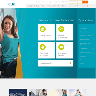 Credit Union Australia - CUA - Banking, Insurance and Health