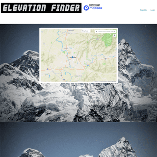 Elevation Finder