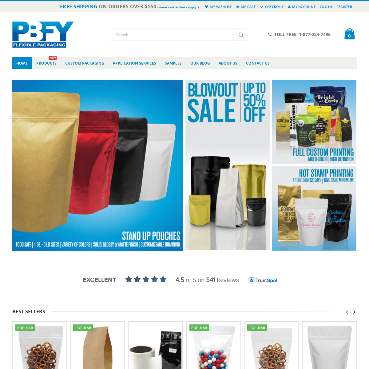 Stand Up Pouches, Coffee Bags, Paper Bags, Beef Jerky Bags