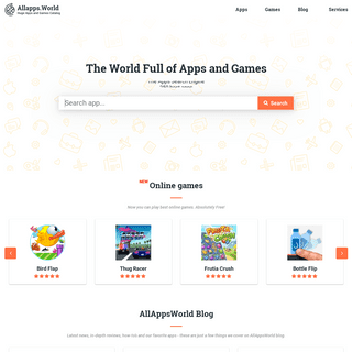 AllAppsWorld: Best Apps and Games for Android and iOS.