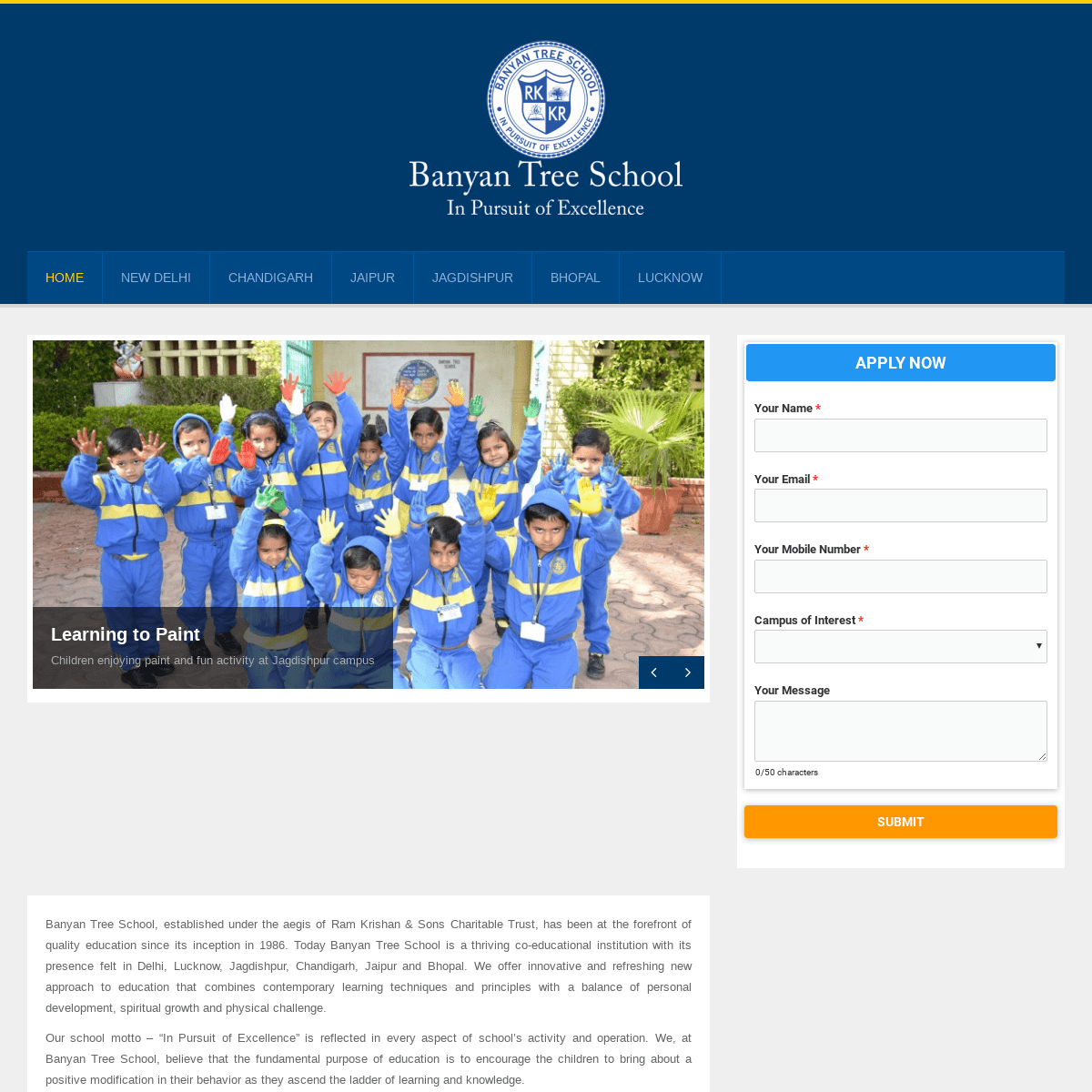 Banyan Tree School – Best Schools in India, School in India,Top School in India 