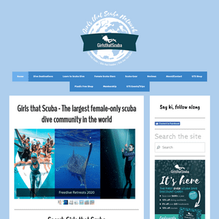 Girls that Scuba - Scuba Diving Website for Women