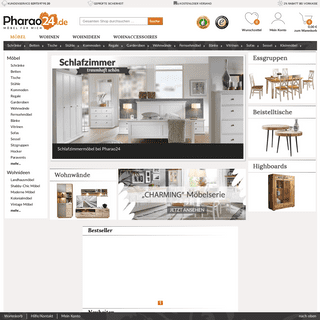 Möbel kaufen im Onlineshop Pharao24.de