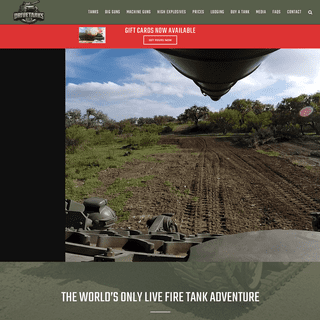 Drive and Shoot Real Tanks - Drivetanks.com
