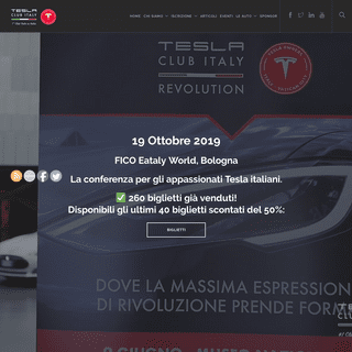 Tesla Club Italy Il 1° Club Tesla italiano