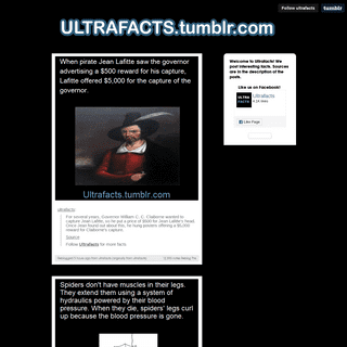Ultrafacts.tumblr.com