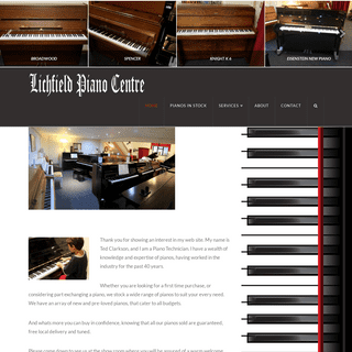 Piano Sales, Removal & Repair | Lichfield, & the West Midlands