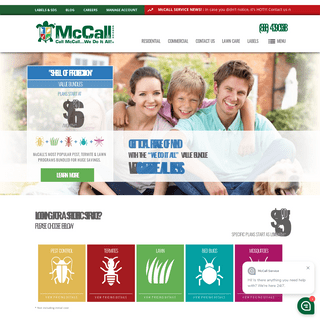 McCall Service | Florida Pest Control For Homes & Businesses