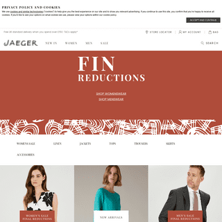 Women's & Men's Clothing | Fashion & Style  | Jaeger