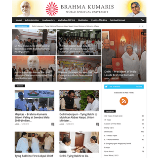 Welcome To BKSEWA An Online Sharing Place For BK's Worldwide - Brahma Kumaris World Spiritual University
