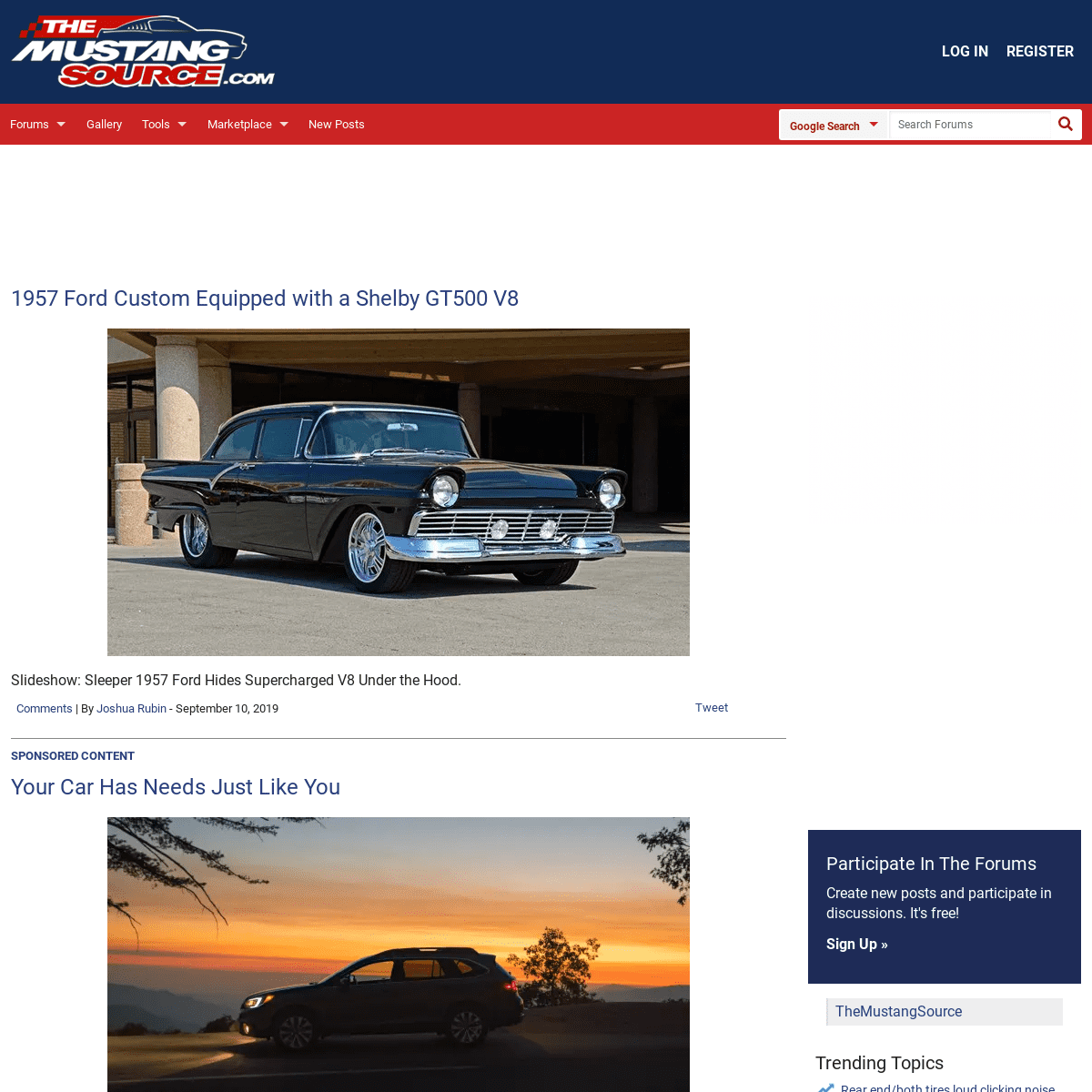 The Mustang Source - The Ford Mustang Fan Site