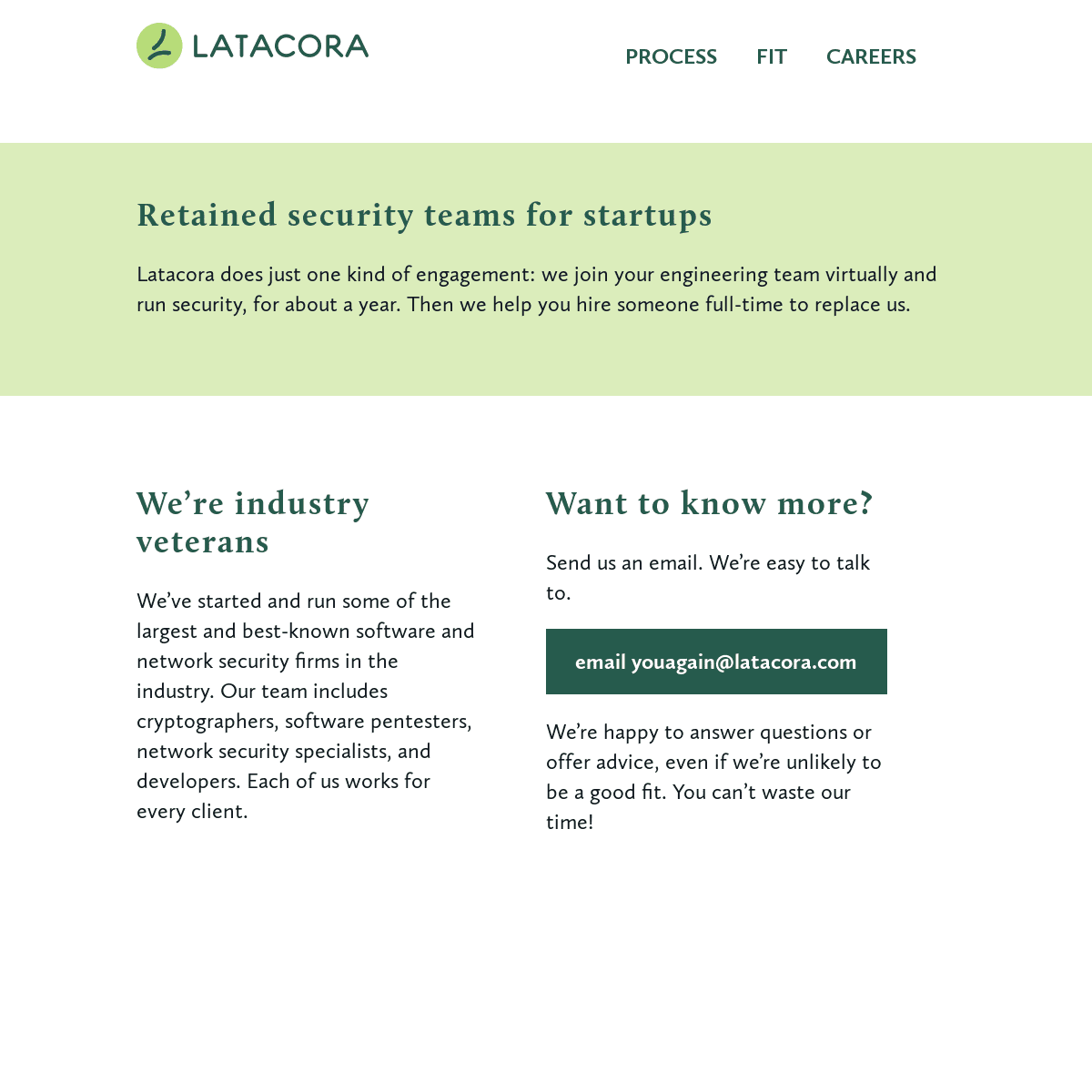 Latacora - Security Teams For Startups