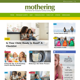 Mothering - The Home for Natural Family Living