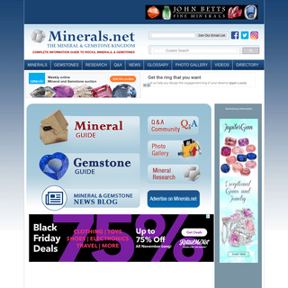 A complete backup of minerals.net