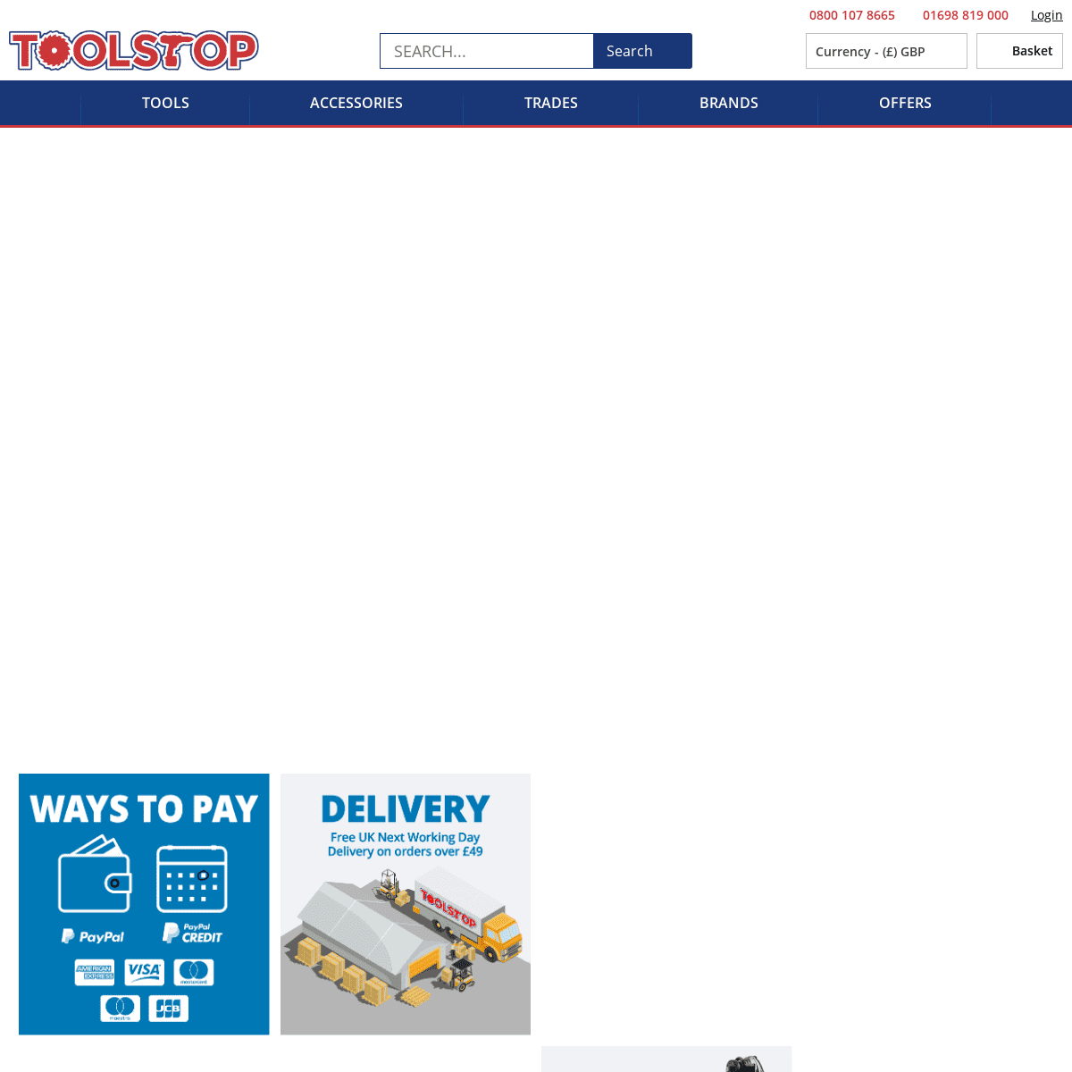 A complete backup of toolstop.co.uk