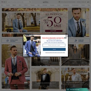 Wessi | Shop Online For Men's Fashion Clothing