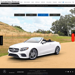 New Mercedes-Benz and Used Car Dealer | Fletcher Jones Motorcars of Fremont