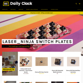 Daily Clack - Australia's Enthusiast Mechanical Keyboard Store