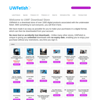 A complete backup of uwfetish.net