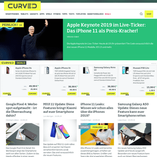 CURVED ⊂·⊃ Digital Lifestyle Magazin | Alles über digitale Produkte