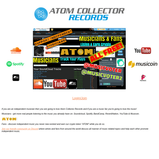 A complete backup of atomcollectorrecords.com