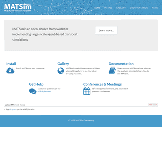 A complete backup of matsim.org