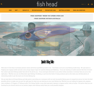 Specialist Jigging and Popping Fishing Tackle Shop in Australia | Free Shipping
