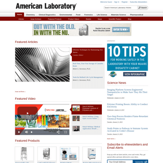 A complete backup of americanlaboratory.com