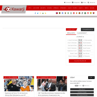 Le portail du football tunisien depuis 2005 | Foot En Tunisie | Championnat de Tunisie