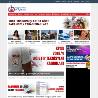 Acil Tıp Teknisyeni ve Paramedik Platformu | ATTYİZ.BİZ.TR