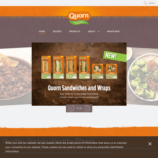 A complete backup of quorn.co.uk