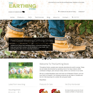 A complete backup of theearthingstore.com