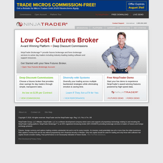 Futures Broker | NinjaTrader with Continuum | Online Trading Futures Broker | NinjaTrader