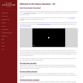 A complete backup of thesalarycalculator.co.uk