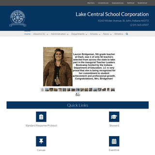 Home - Lake Central School Corporation