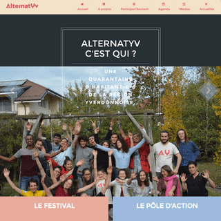 AlternatYv â€“ AlternatYv est une jeune association Yverdonnoise qui est active dans les domaines de lâ€™Ã©cologie, du vivre-ens