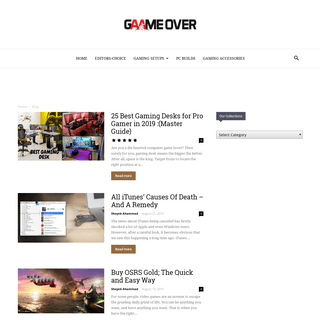 A complete backup of gaameover.com
