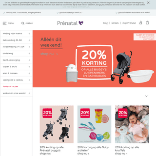 Prenatal.nl - Prénatal webshop - De specialist in babyartikelen