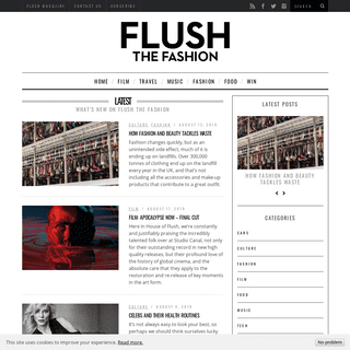 Flush the Fashion