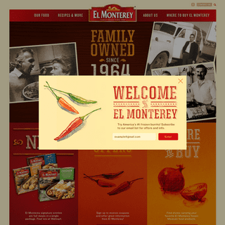 El Monterey | Frozen Mexican Food by El Monterey