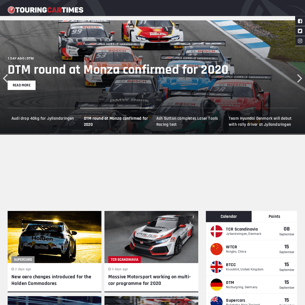 TouringCarTimes - The fastest touring car news since 1995.